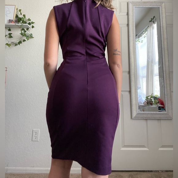 Calvin Klein Dark Purple Business Professional Dress - Picture 2 of 3